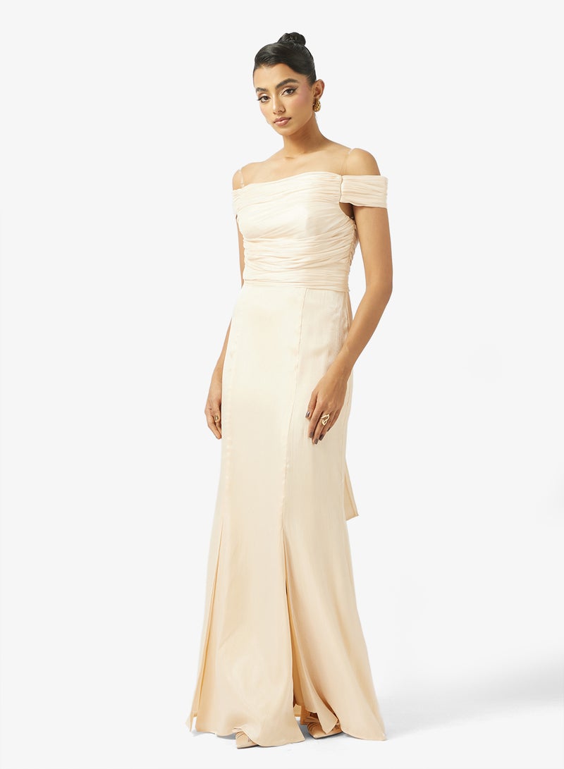 Iyra One-Shoulder Side Slit Dress - Image 1